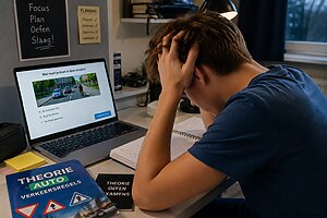 Hoe moeilijk is het theorie-examen voor de auto
