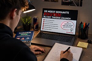 Meest gemaakte fouten tijdens het auto theorie-examen
