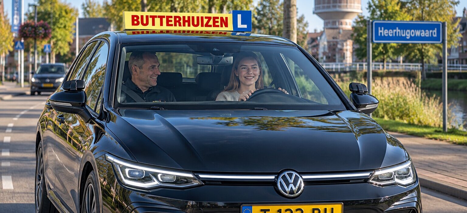 Rijles bij Rijschool Butterhuizen in Heerhugowaard